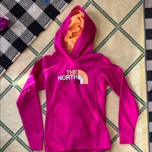 The North Face Women’s or Larger Child Magenta Hoodie